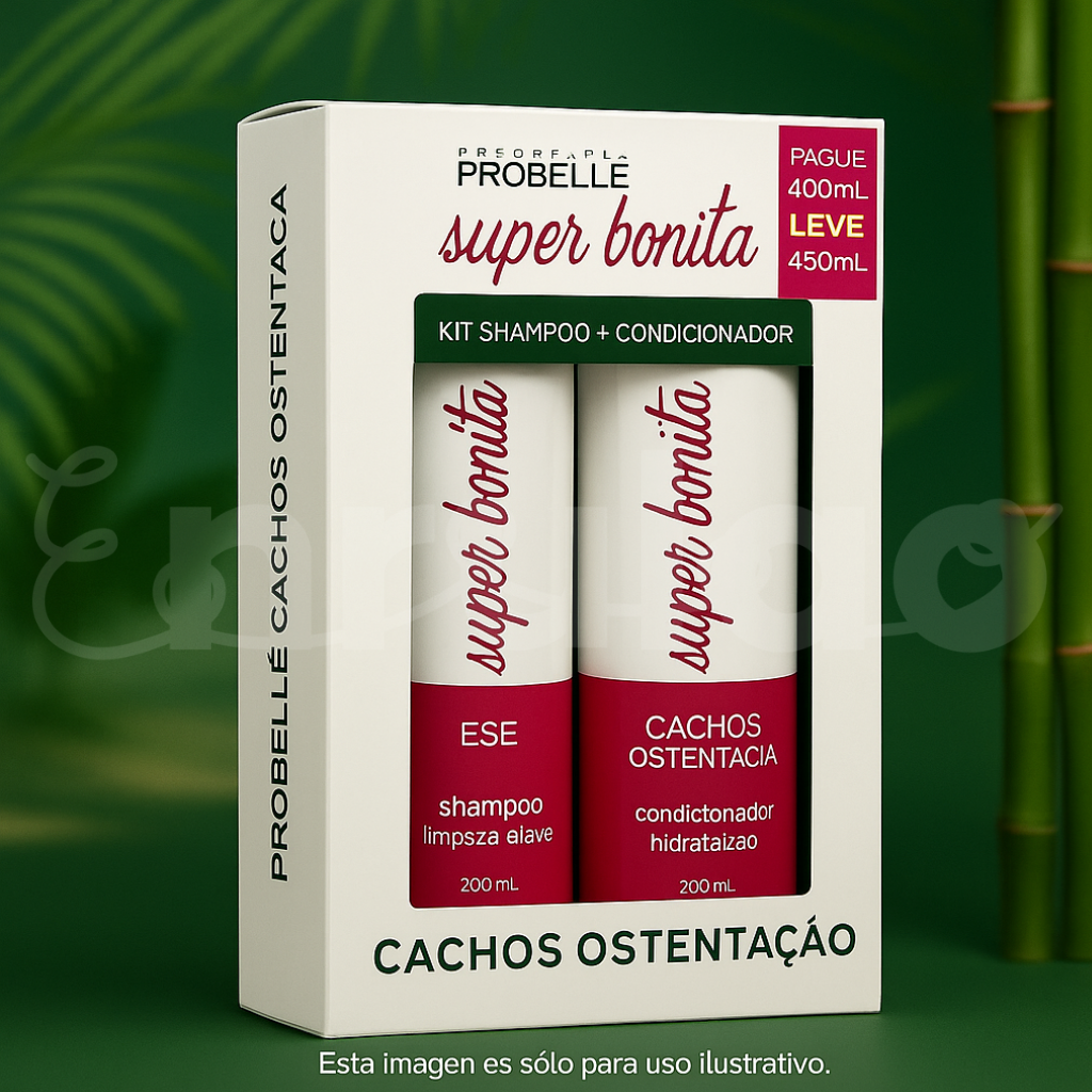 Super Bonita Kit Capilar Rizos Ostentosos
