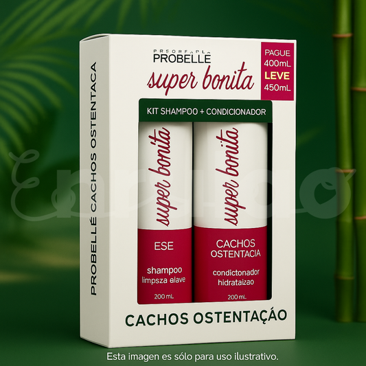 Super Bonita Kit Capilar Rizos Ostentosos