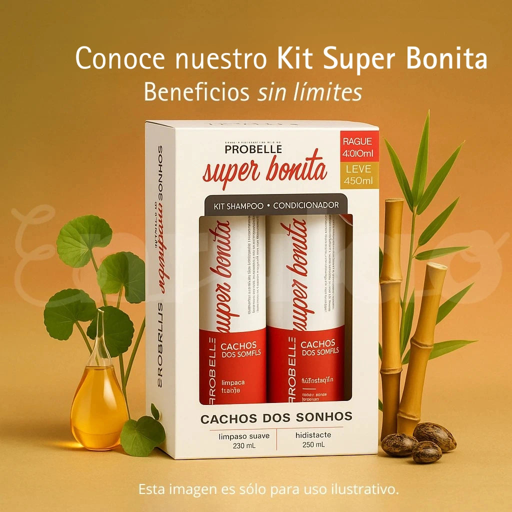 Super Bonita Kit Rizos de Ensueño + Mousse Gratis
